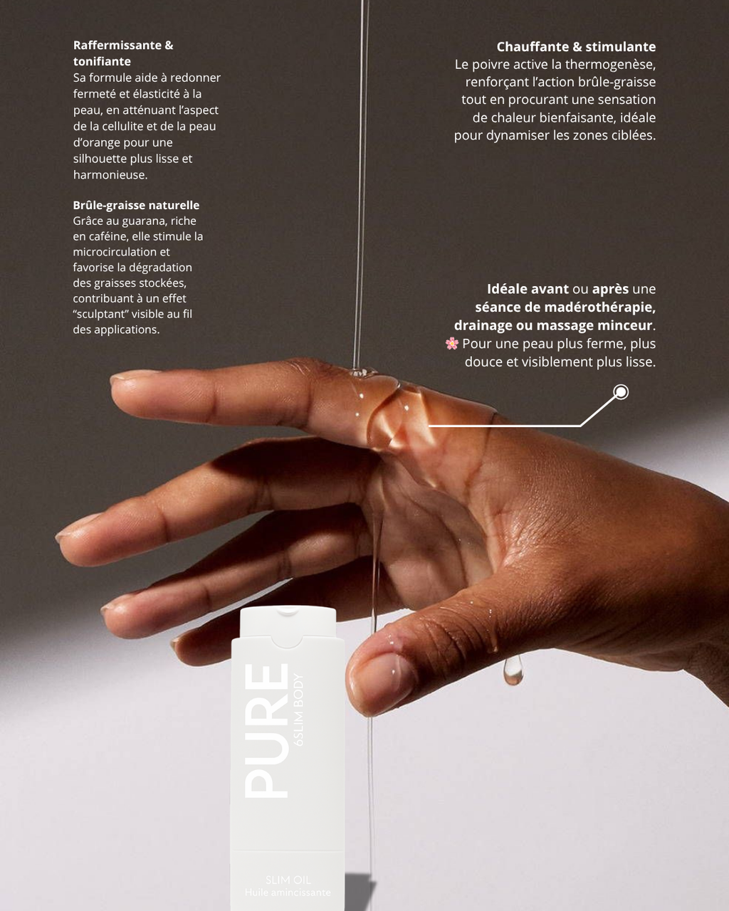 Pure Slim Touch Oil – Sculpt & Raffermis ta peau